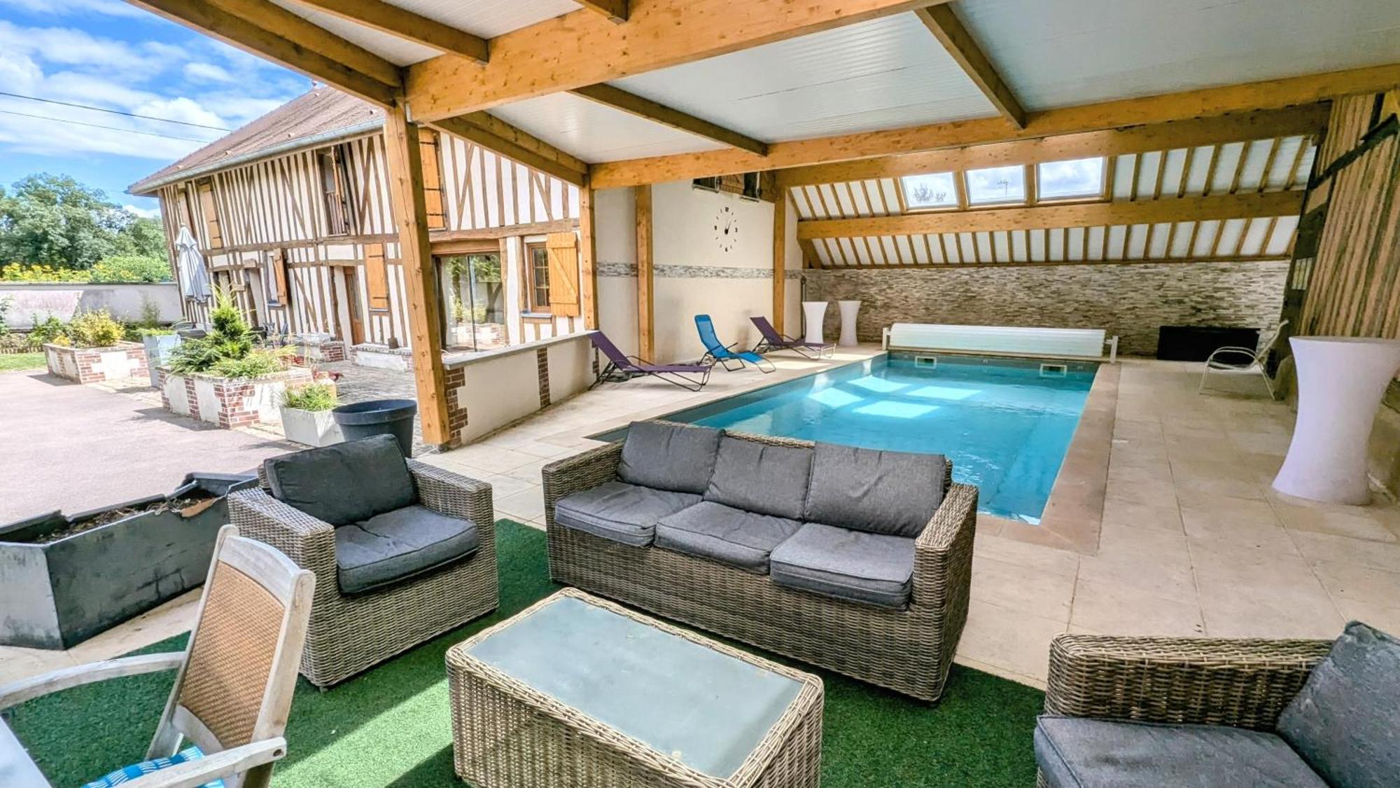 Maison Calme 14 Personnes, Piscine, Jardin Et Parking Bucheres Bagian luar foto
