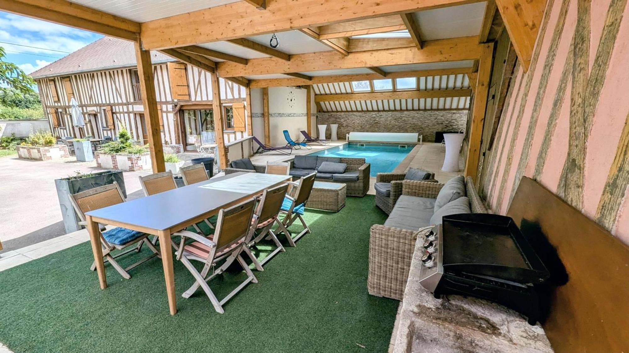 Maison Calme 14 Personnes, Piscine, Jardin Et Parking Bucheres Bagian luar foto