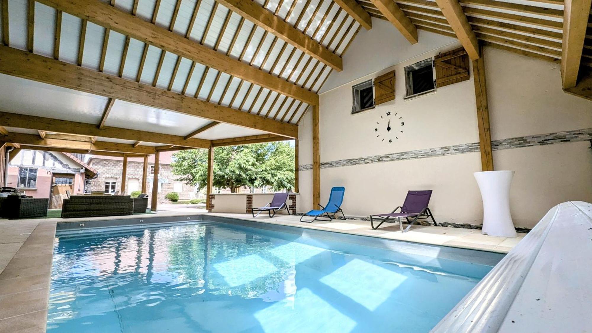 Maison Calme 14 Personnes, Piscine, Jardin Et Parking Bucheres Bagian luar foto